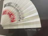 Doris Wada - Framed folded paper fan artwork - thumbnail 3 of 3
