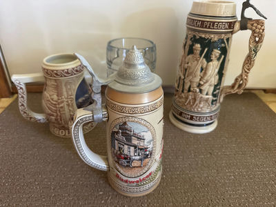 Assorted beer steins and mugs - Image 1 of 7