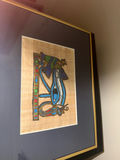 Eye of Horus - Framed abstract artwork - thumbnail 1 of 2