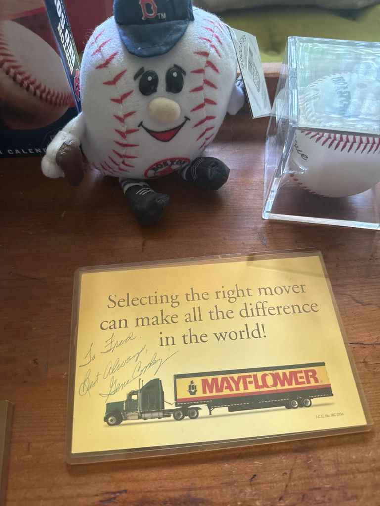 Boston Red Sox Baseball Memorabilia Collection - image 5 of 8