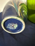 Blue Floral Vase, Green Jug, and Cobalt Bottle - thumbnail 4 of 4