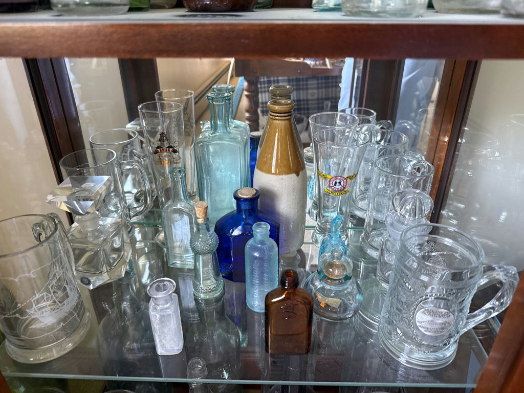 Assorted Glass Bottles and Glassware - image 1 of 2