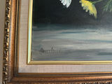 Arnold Banning Framed Still-Life Painting of Daisies - thumbnail 3 of 3