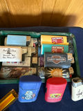 Assorted lighters and cases collection with ashtray  - thumbnail 2 of 3