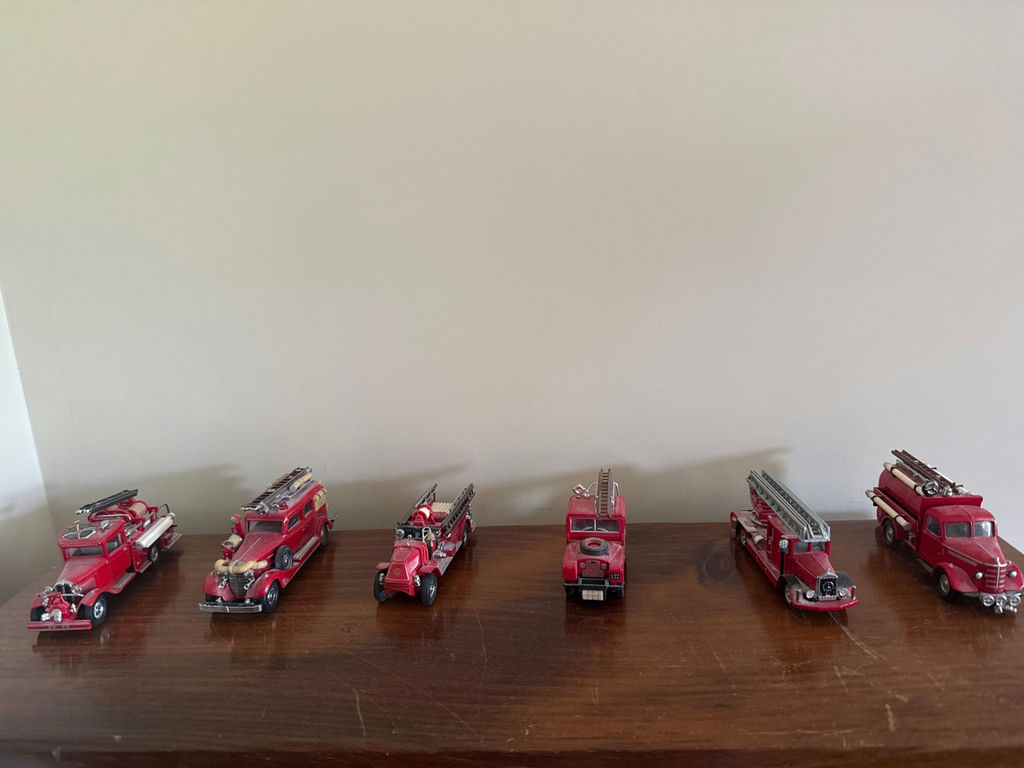Red toy fire engine collection - image 2 of 3