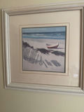Race Point - Framed beach scene with boat - thumbnail 1 of 2
