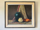 Arnold Banning - Still life painting with vases and plate - thumbnail 1 of 3