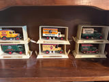 Six vintage beer-brand toy trucks - thumbnail 1 of 4