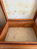 JR-branded hat, maroon case with scissors, and wooden storage box - thumbnail 4 of 5