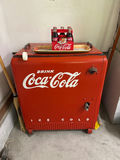 Vintage Coca-Cola Ice Chest with Bottled Soda - thumbnail 1 of 4