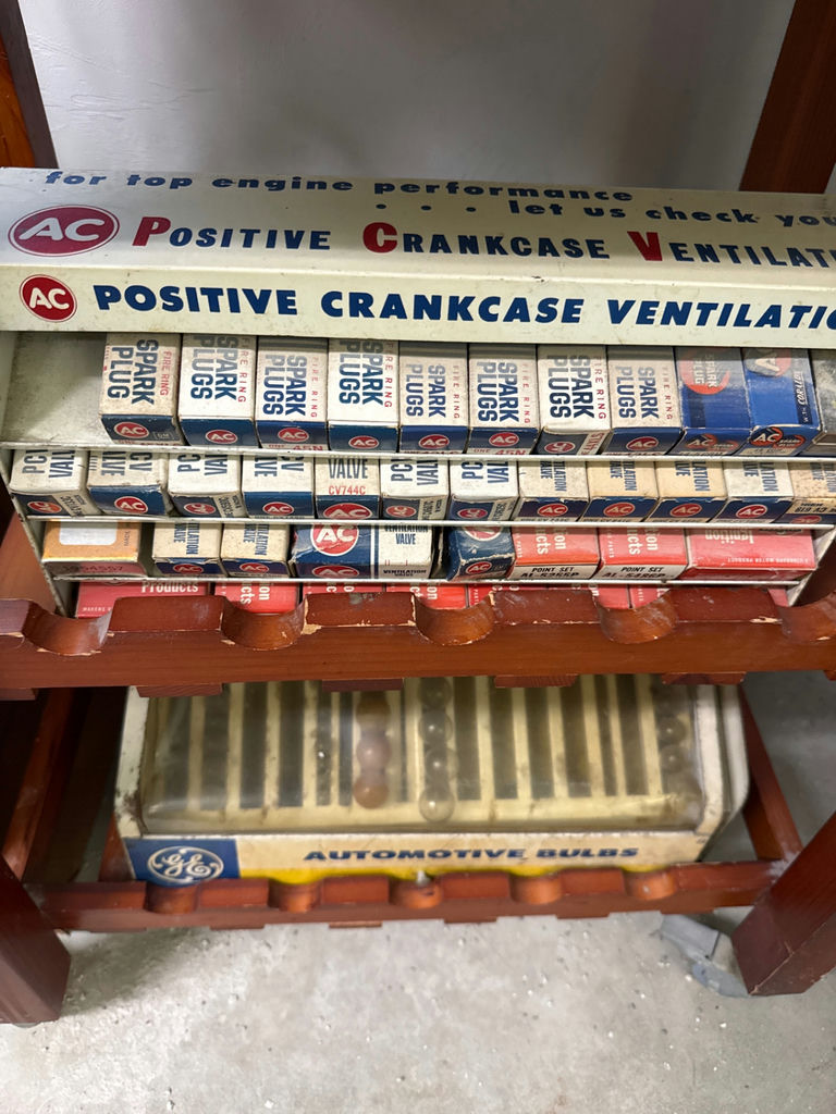 Vintage automotive parts and bulbs display - image 2 of 3