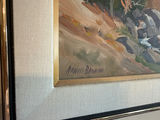 Landscape painting with mountains and a creek - thumbnail 4 of 4
