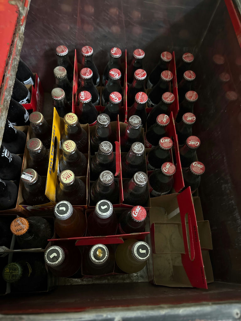 Vintage Coca-Cola Ice Chest with Bottled Soda - image 4 of 4