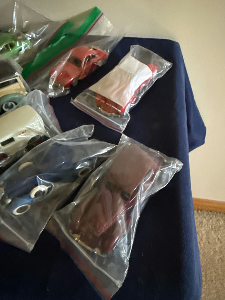 Assorted die-cast toy cars in bags - image 2 of 4