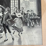 French Silk Tapestry By A. Perez, Petit Point Needlepoint And Metal Picture Frame - thumbnail 18 of 21