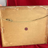 French Silk Tapestry By A. Perez, Petit Point Needlepoint And Metal Picture Frame - thumbnail 21 of 21
