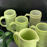 Slag Glass Beer Steins And Pitcher Stein - thumbnail 14 of 16