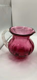 Fenton Cranberry Hobnail S&P Shakers And Small Pitcher - thumbnail 4 of 10