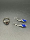 Earrings And Silver Ring - thumbnail 1 of 3