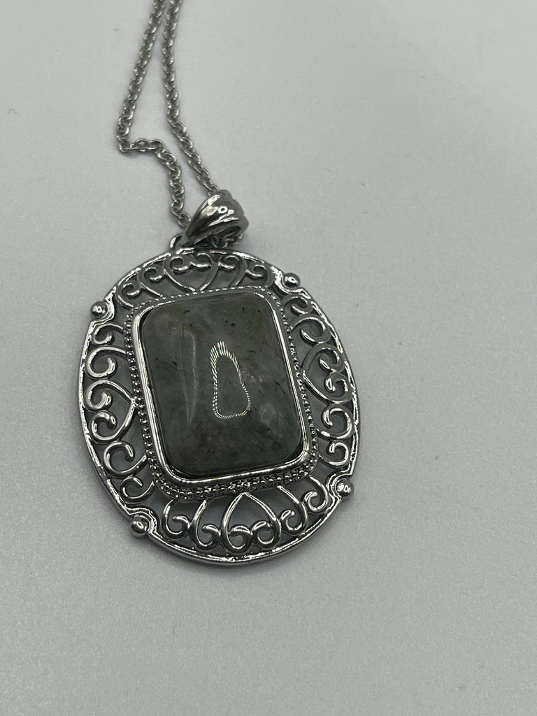 Chrysos 925 Silver Necklace And Pendant - image 10 of 13