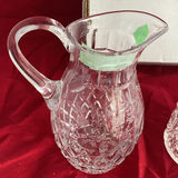 Waterford Alana Crystal Vase, Thomas Webb Water Pitcher and Rogasksa Pitcher - thumbnail 4 of 15