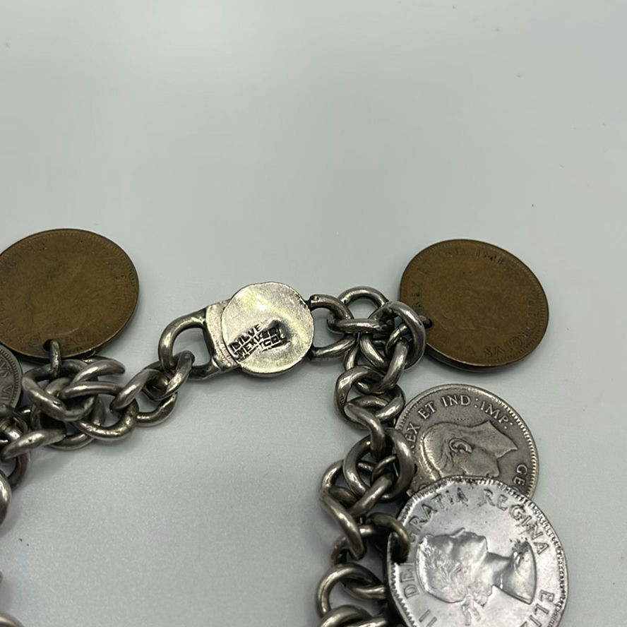 Vintage Coin Bracelet - image 5 of 11