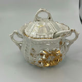 Antique Mustard Pots (7) And Sterling Spoon - thumbnail 12 of 27