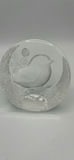 Mats Jonasson Lead Crystal Bird Paperweight - thumbnail 2 of 6