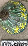 Tiffany Style Lamp Fixture and Stained Glass Exit sign - thumbnail 5 of 8