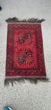 Afghan Agcha Wool Rug Floral Rug - thumbnail 6 of 10