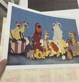 Lady And The Tramp Exclusive Commemorative Lithographs - thumbnail 3 of 5