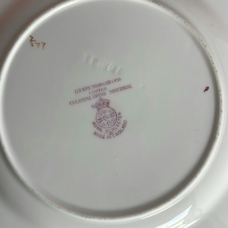 Vintage Royal Doulton And Royal Worcester Plates - image 11 of 18