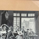 French Silk Tapestry By A. Perez, Petit Point Needlepoint And Metal Picture Frame - thumbnail 19 of 21