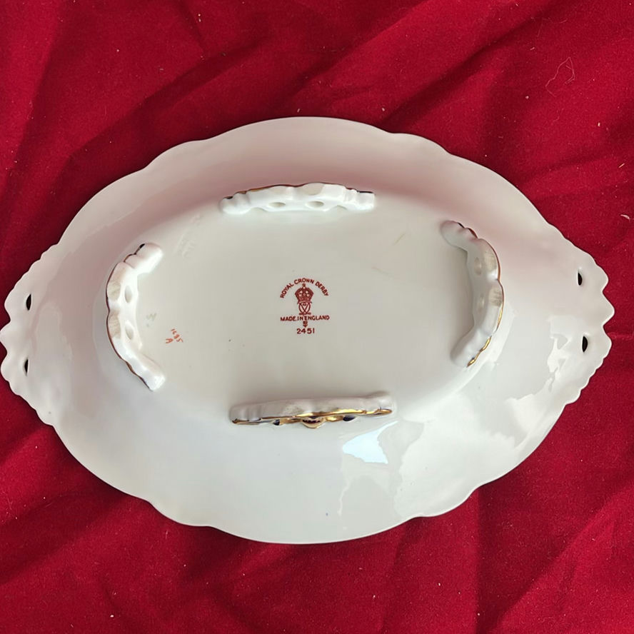 Antique Royal Crown Derby 4 Pcs Imari Pattern - image 6 of 18