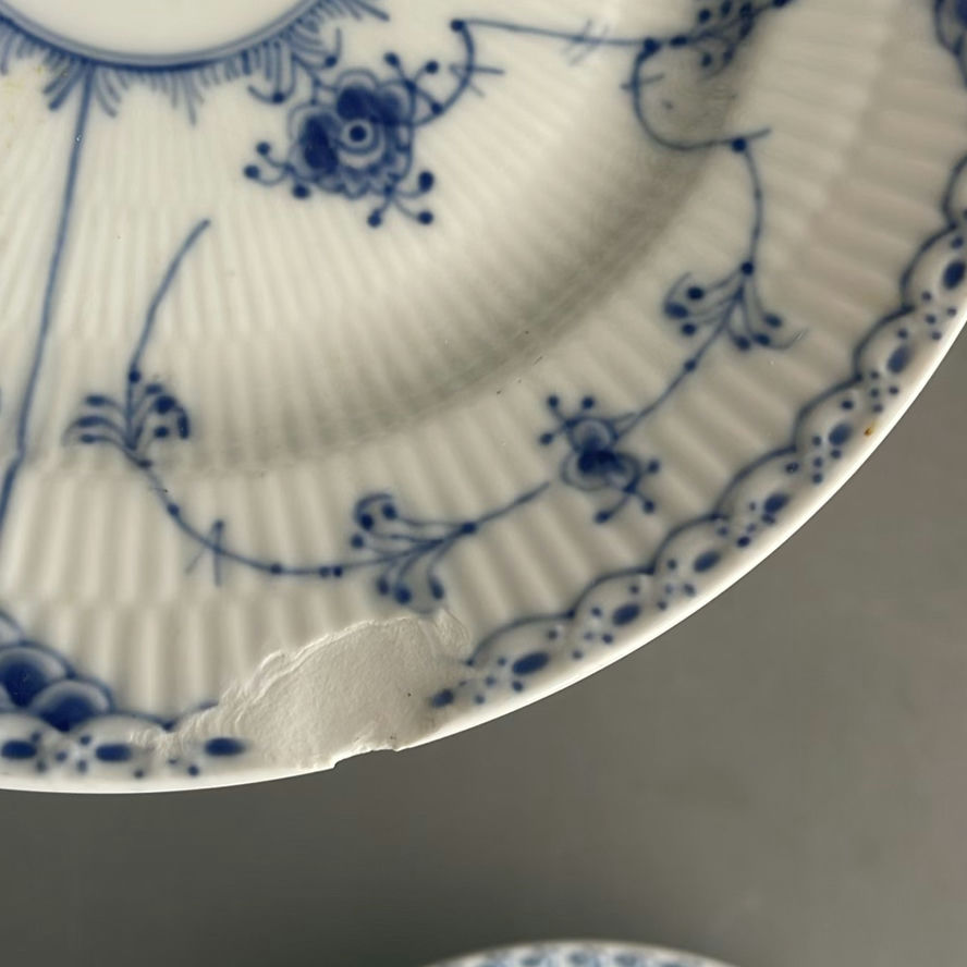 Royal Copenhagen Blue Fluted Half Lace Dinnerware - image 17 of 28