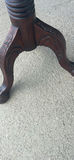 Carved Wooden Pedestal Plant Stand - thumbnail 6 of 6