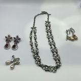 Vintage Necklace And Earrings - thumbnail 1 of 19