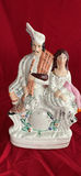 Antique Staffordshire Figurine and English Ceramic Musical Mug - thumbnail 2 of 16