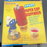 Vintage Smurf Cup Dispenser - thumbnail 2 of 7