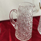 Waterford Alana Crystal Vase, Thomas Webb Water Pitcher and Rogasksa Pitcher - thumbnail 8 of 15