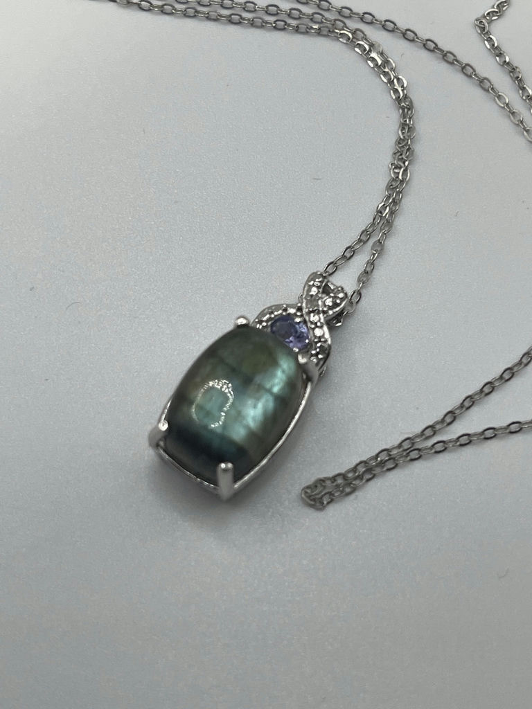 Chrysos 925 Silver Necklace And Pendant - image 13 of 13