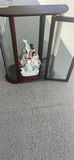 Wood and Glass Curio Display Cabinet - thumbnail 5 of 6