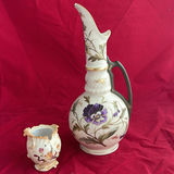 Antique German Pitcher And Mustard Pot - thumbnail 1 of 15