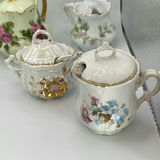 Antique Mustard Pots (7) And Sterling Spoon - thumbnail 4 of 27