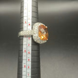 Silver And Citrine Ring - thumbnail 3 of 10