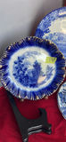7 Antique Plates Including 2 Formosa And Spode 1815 Plate With Elephant And Wooden Stands - thumbnail 2 of 22