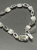 Purple Gem Silver bracelet - thumbnail 6 of 8