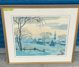 Poudrerie Au Village Original Oil Painting St Gilles - thumbnail 1 of 14
