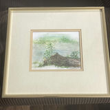 Lake Picard Dog Days Of Summer 2006 Watercolour Landscape - thumbnail 1 of 9