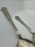 Danish Silver Antique engraved Spoons - thumbnail 3 of 12